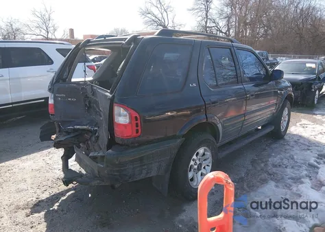 2002 Isuzu Rodeo Ls 3.2L/Lse 3.2L V6/S/S 3.2L V6 z USA, uszkodzony, nr VIN 4S2DM58W224302529